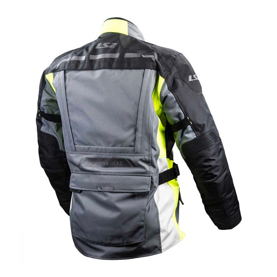 Мотокуртка LS2 Lance Man Jacket Grey /Black /Yellow