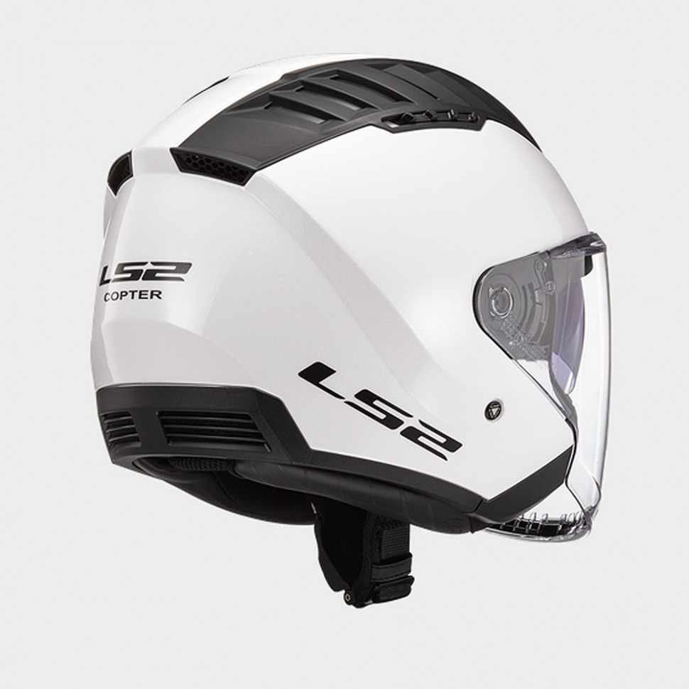 Мотошлем LS2 OF600 Copter Gloss White