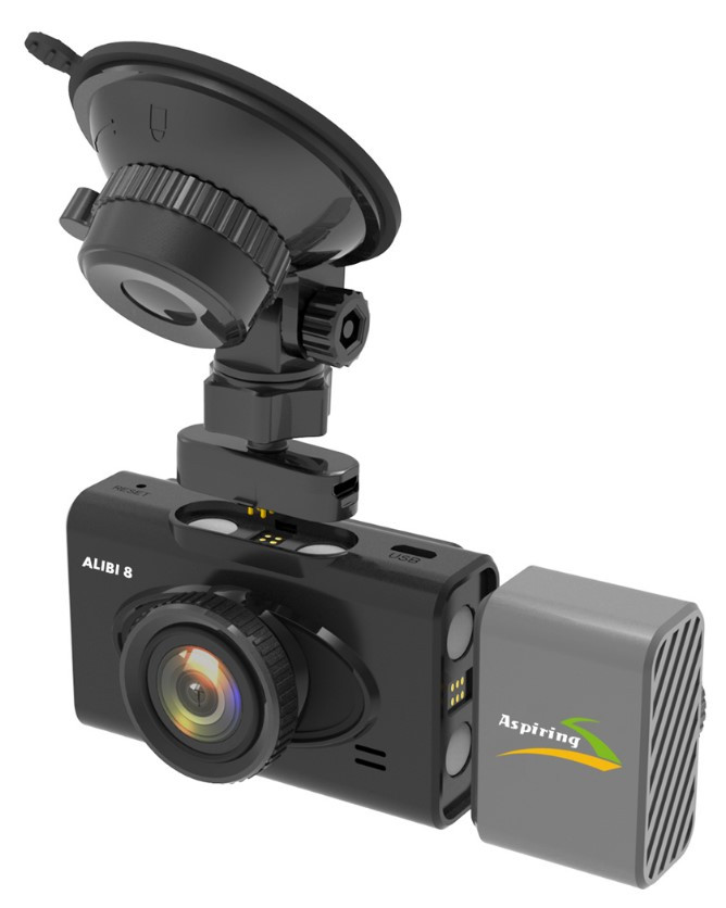 Видеорегистратор Aspiring Alibi 8 Dual, WI-FI (86ASCAR21PB)