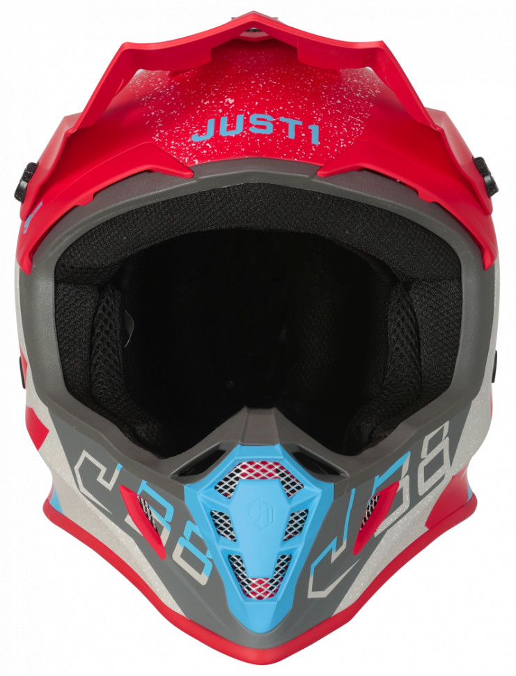 Мотошлем Just1 J38 Korner Blue/Red