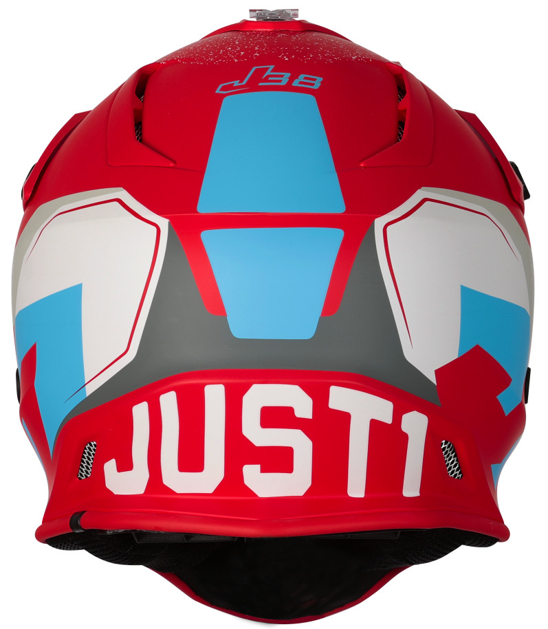Мотошлем Just1 J38 Korner Blue/Red