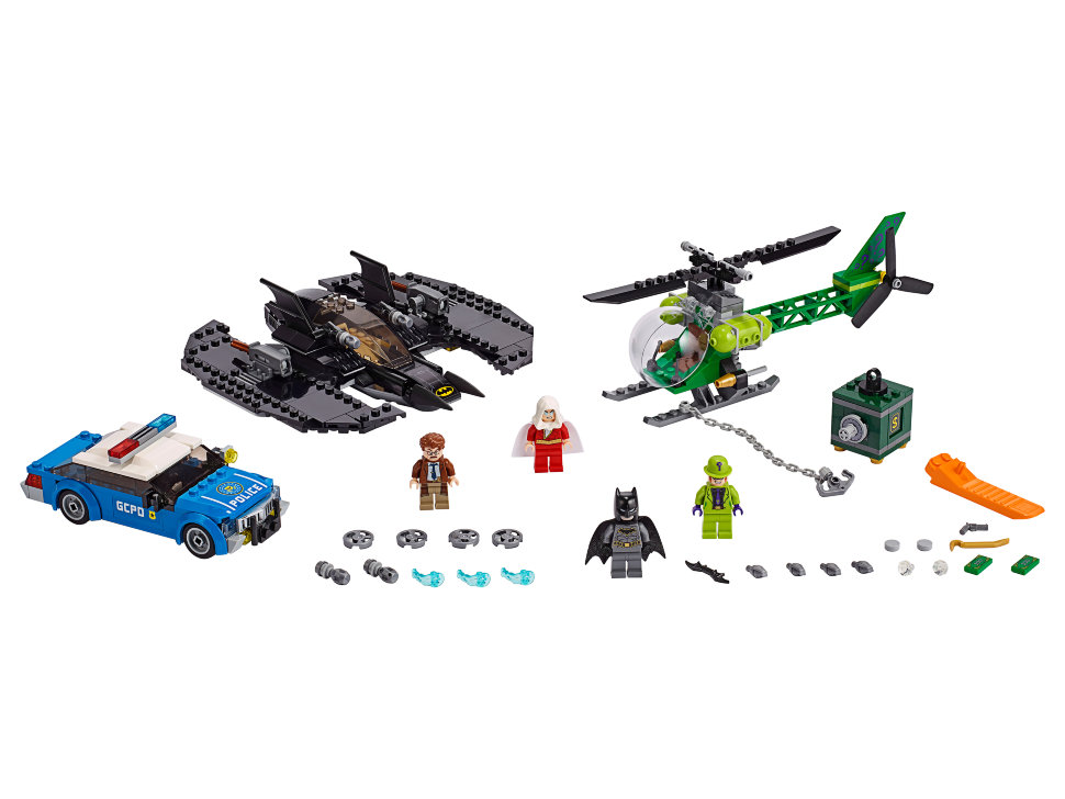 Конструктор Lego Super Heroes: беткрило Бетмена і пограбування Загадочник (76120)