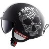 Мотошлем LS2 OF599 Spitfire Inky Matt Black /White