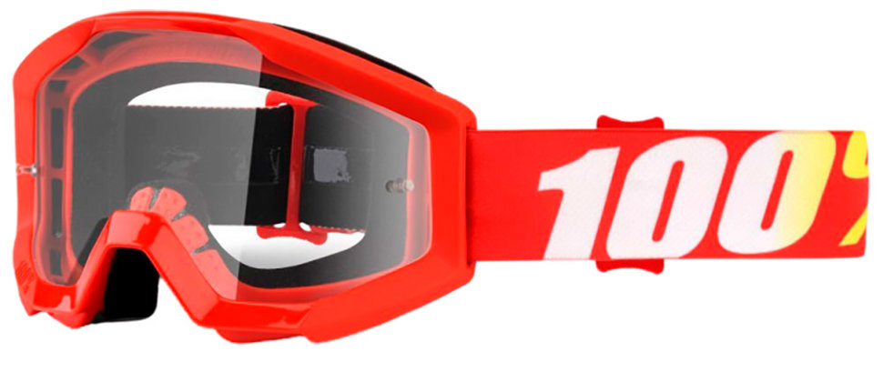 Детские мото очки 100% Strata JR Furnace Clear Lens (50500-232-02)