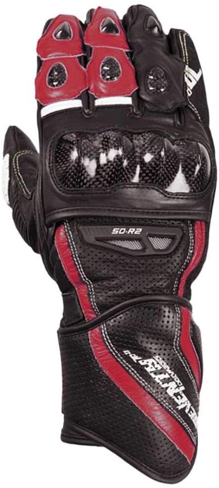 Мотоперчатки Seventy Degrees SD-R2 Man Black /Red