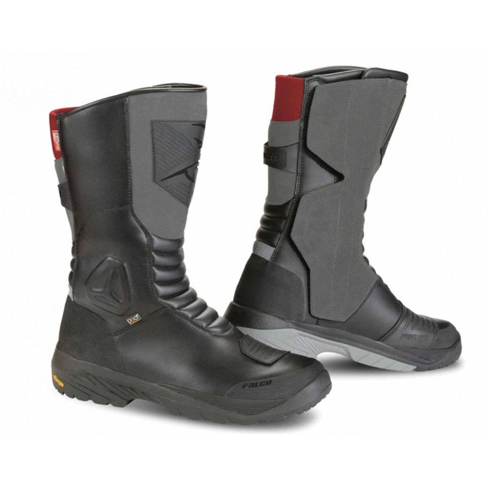 Мотоботінкі Falco Tourance Black /Grey /Red