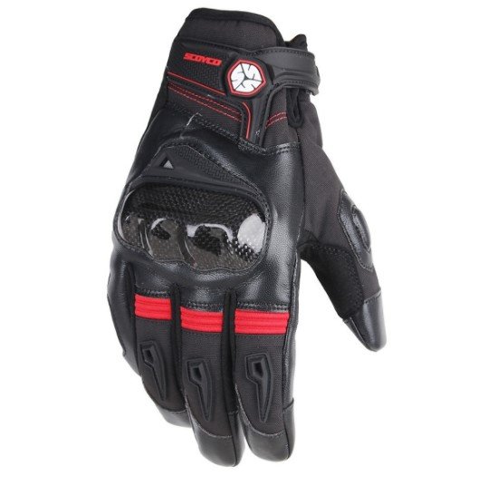 Мотоперчатки Scoyco MC57WP Red