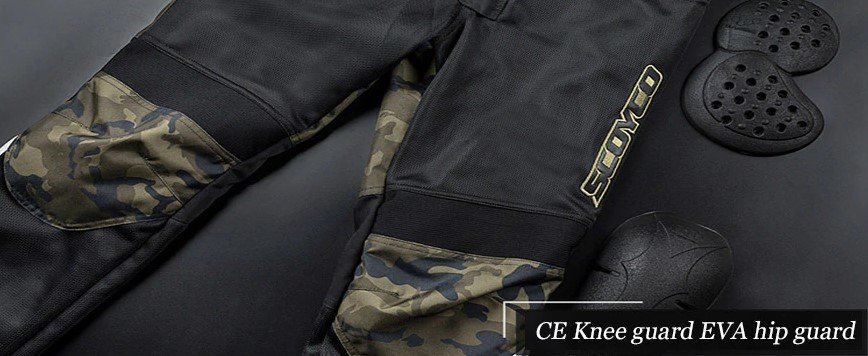 Мотоштаны Scoyco P057 Camo