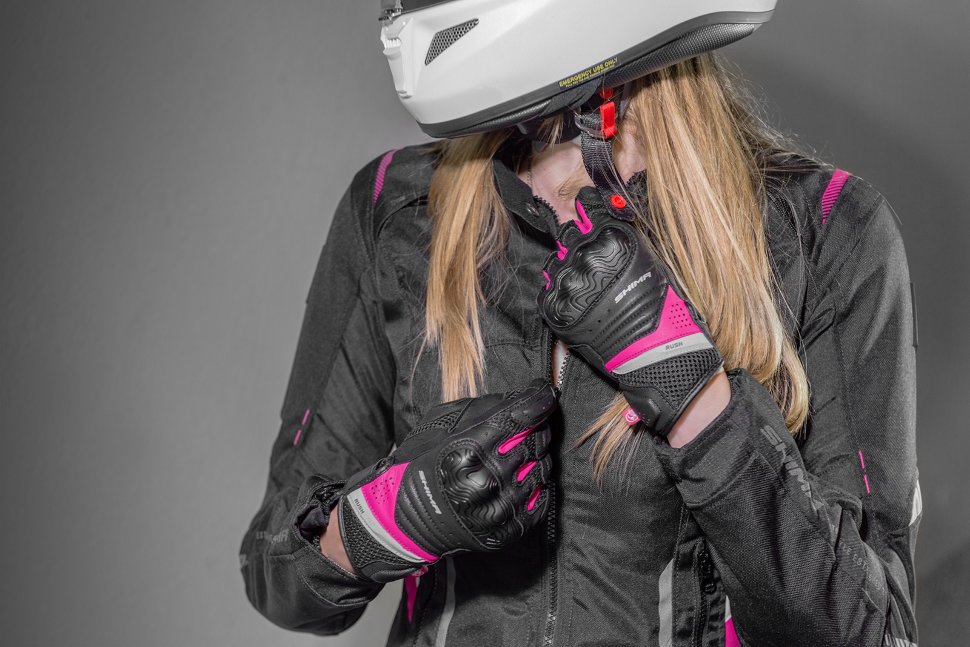 Мотоперчатки Shima Rush Lady Pink