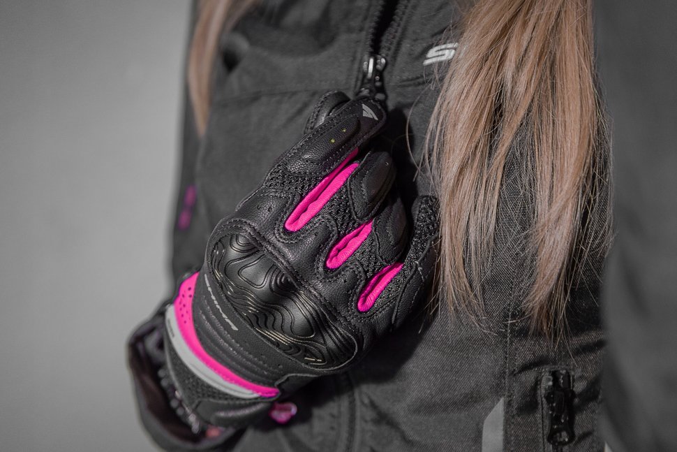 Мотоперчатки Shima Rush Lady Pink