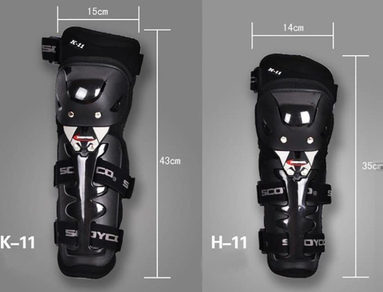 Наколенники и налокотники Scoyco K11H11 Black