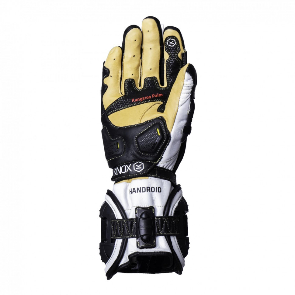 Чоловічі Мотоперчатки Knox Handroid All MK IV Black /White