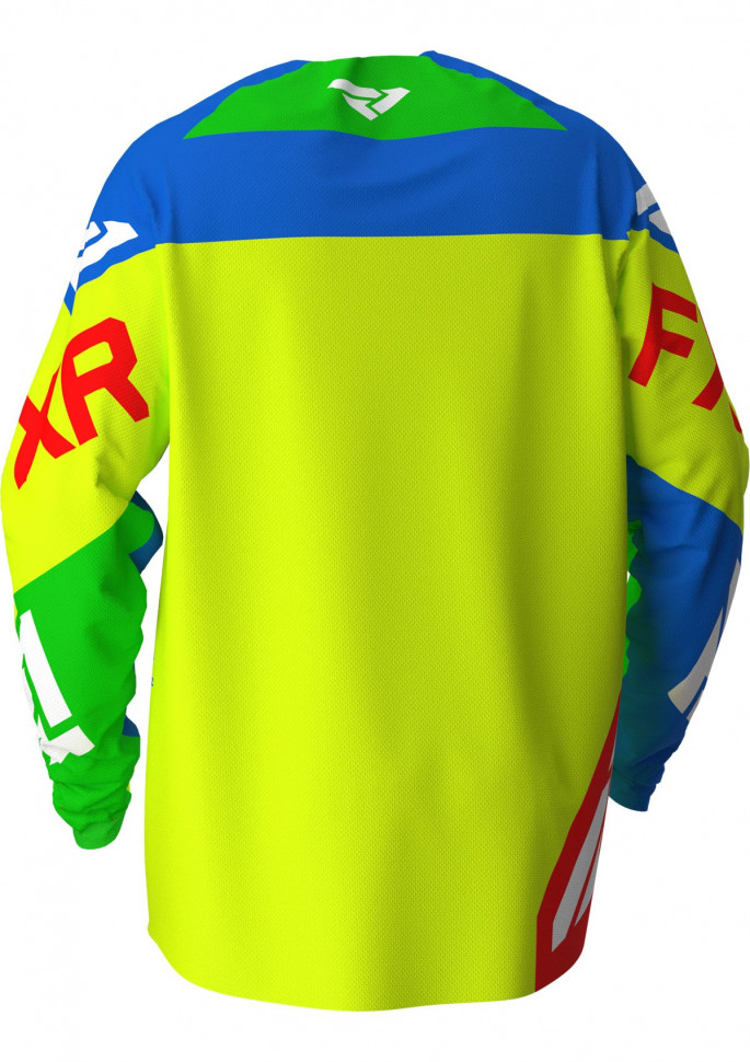 Мотоджерсі FXR Podium Air MX 20 HI Vis /Blue /Green /Red
