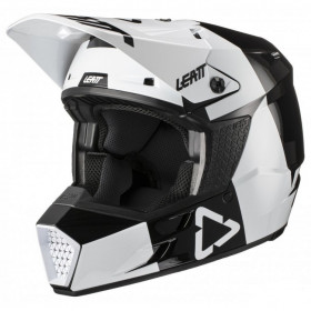 Детский мотошлем Leatt Helmet GPX 3.5 V21.3 Black/White
