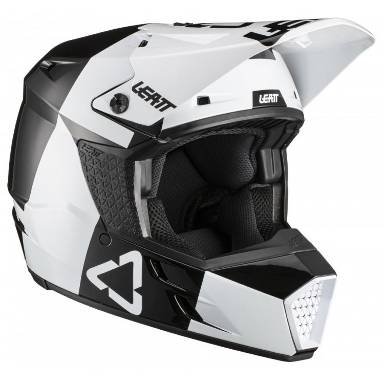 Детский мотошлем Leatt Helmet GPX 3.5 V21.3 Black/White