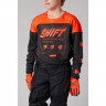 Детская мотоджерси Shift Youth White Label Flame Jersey Flo Orange