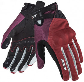 Мотоперчатки женские LS2 Dart 2 Lady Gloves Black/Red/Grey
