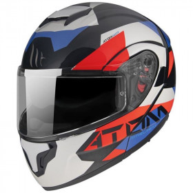 Мотошлем MT Helmets Atom FU401 SV Black/Grey/Blue