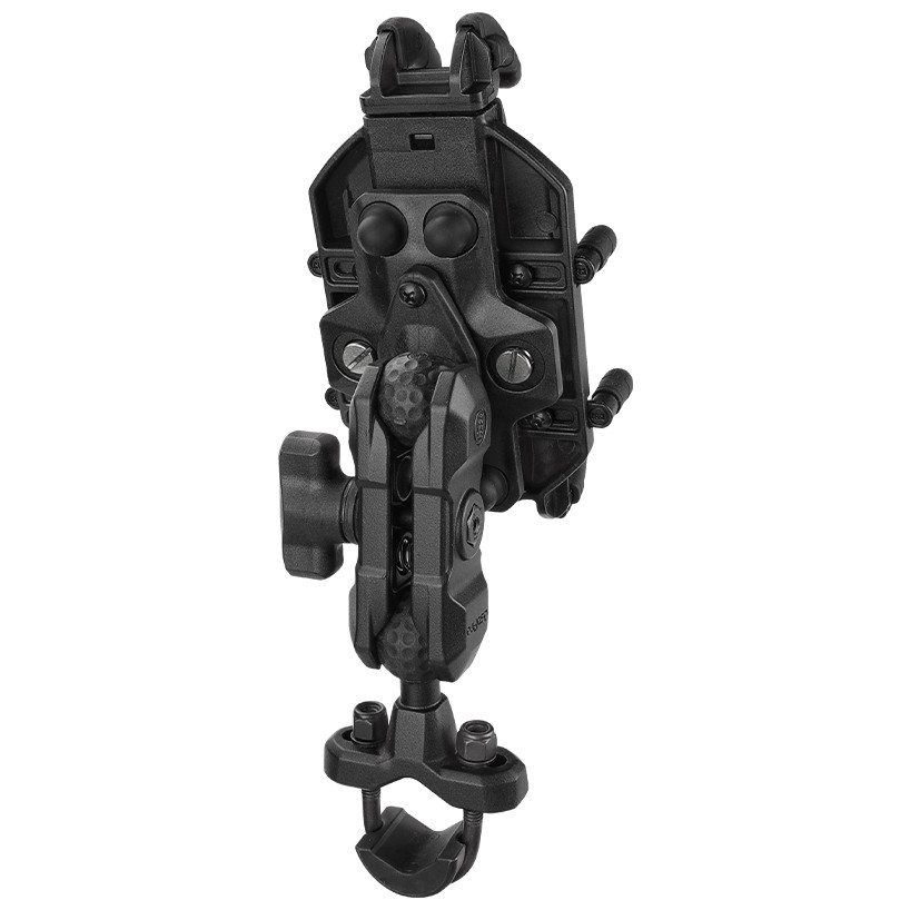 Держатель телефона на руль мотоцикла антивибрационный Carapace OsoPro Mounts (BAT109)