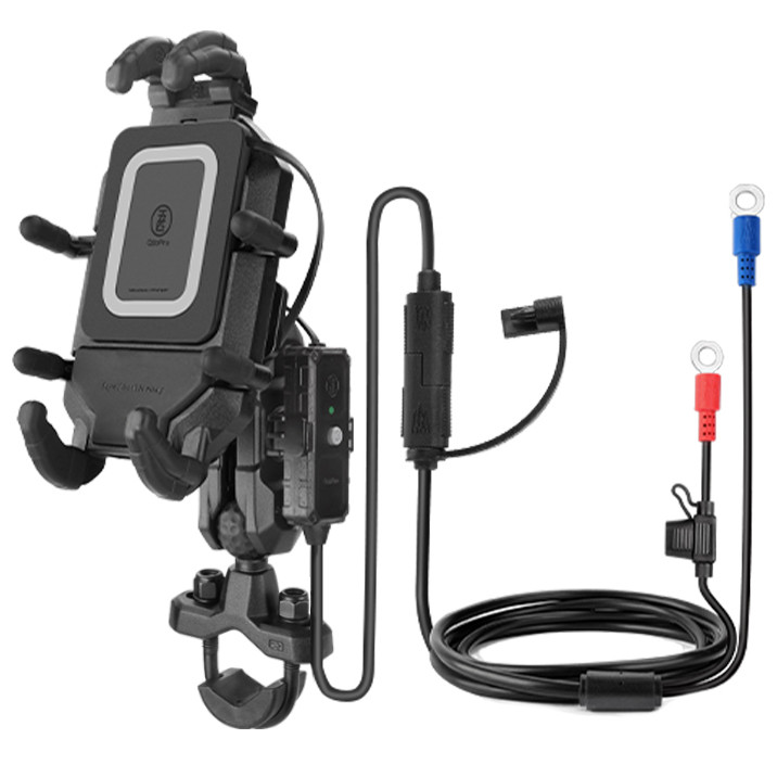 Держатель телефона на руль мотоцикла антивибрационный Carapace OsoPro Mounts (BAT109)