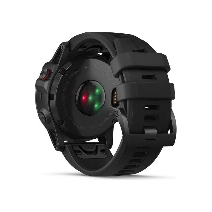 Спортивні годинник Garmin Fenix 5X Plus Sapphire Black with Black Band (010-01989-01)