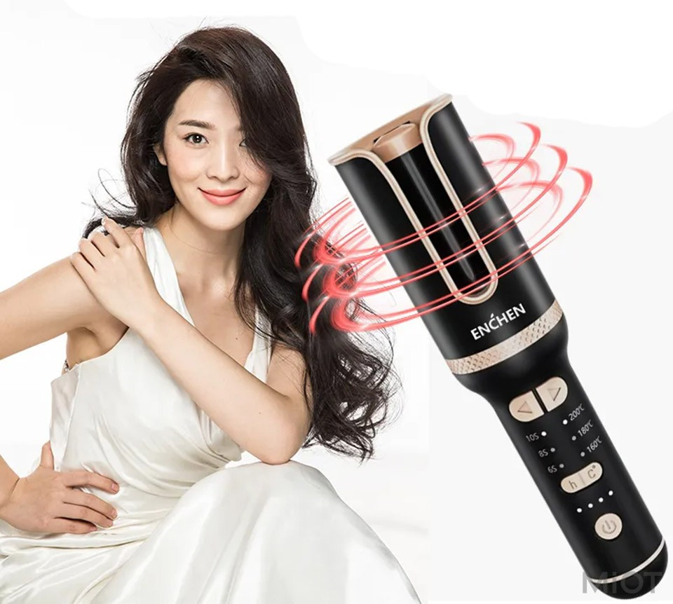 Автоматический стайлер для завивки ENCHEN E4 Cordless Automatic Hair Curler