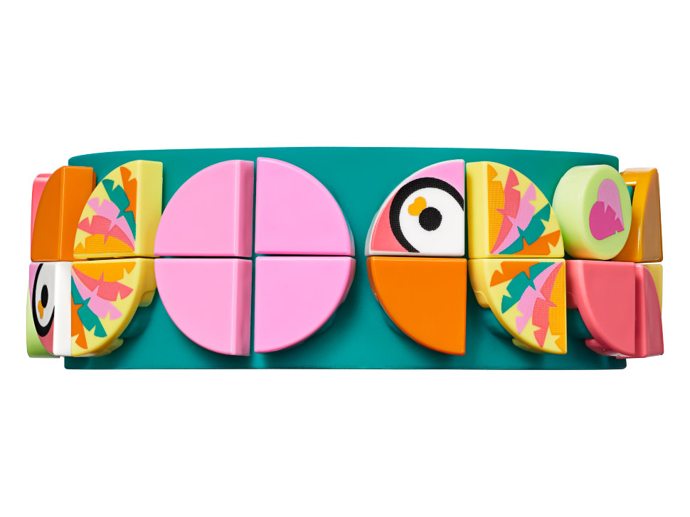 Конструктор Lego Dots: браслет «Попугайчики» (41912)