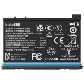 Акумулятор для Insta360 X4 2290mAh (CINSBBMA)