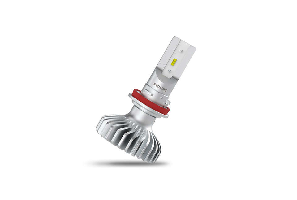 LED лампи комплект Philips H11 X-treme Ultinon + 200% (11362XUX2)