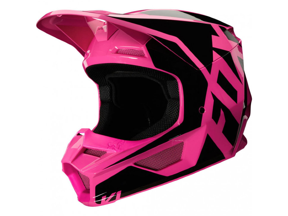 Мотошлем Fox V1 Prix Helmet Pink