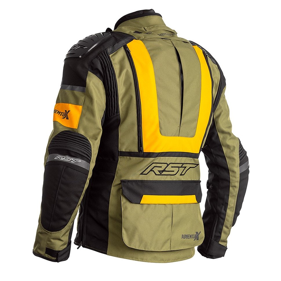 Мотокуртка мужская RST Pro Series Adventure-X CE Mens Textile Jacket Green/Ochre