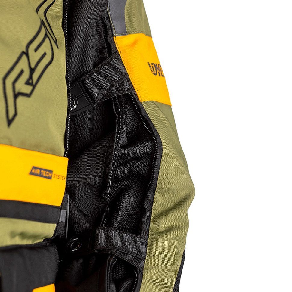 Мотокуртка мужская RST Pro Series Adventure-X CE Mens Textile Jacket Green/Ochre