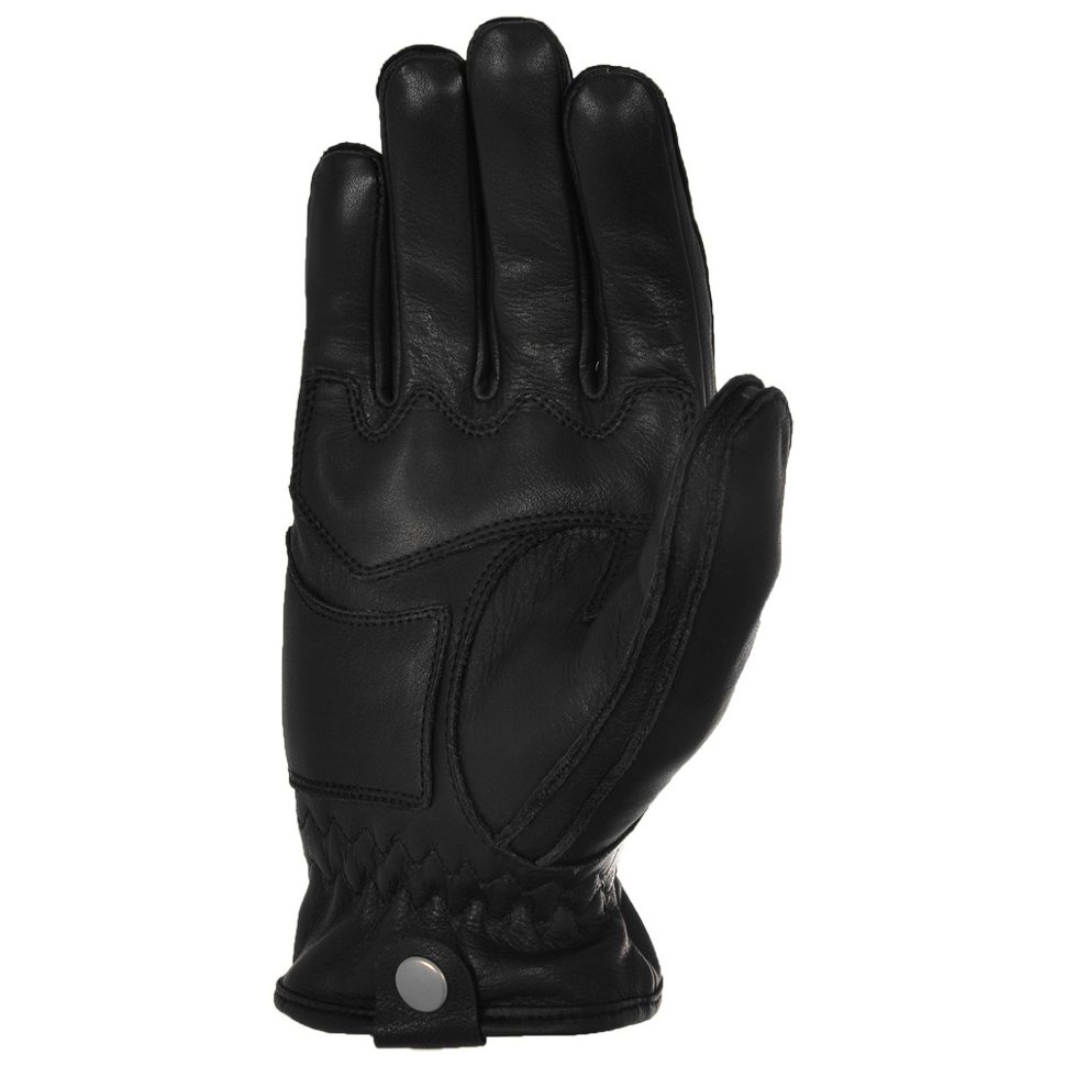 Мотоперчатки кожаные Oxford Holton Men's Short Classic Leather Gloves Black