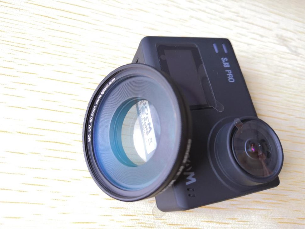 УФ-объектив 40,5мм SJCAM для SJ8 Pro / SJ8 Plus / SJ8 Air