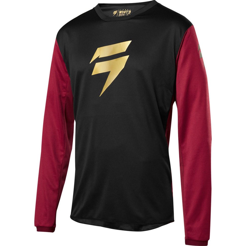 Мото джерси Shift Whit3 Label Muerte Jersey Le Black/Red
