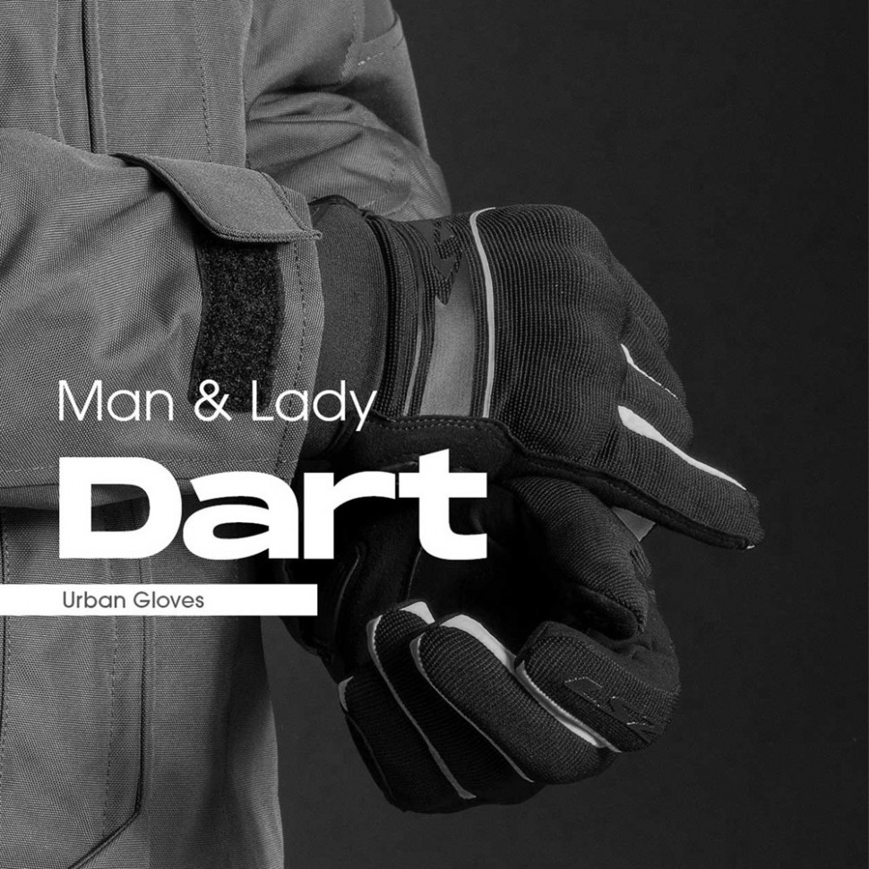 Мотоперчатки женские LS2 Dart Lady Gloves Black