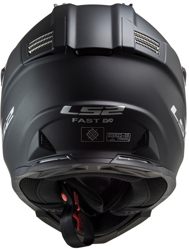 Мотошлем LS2 MX437 Fast Evo Matt Black