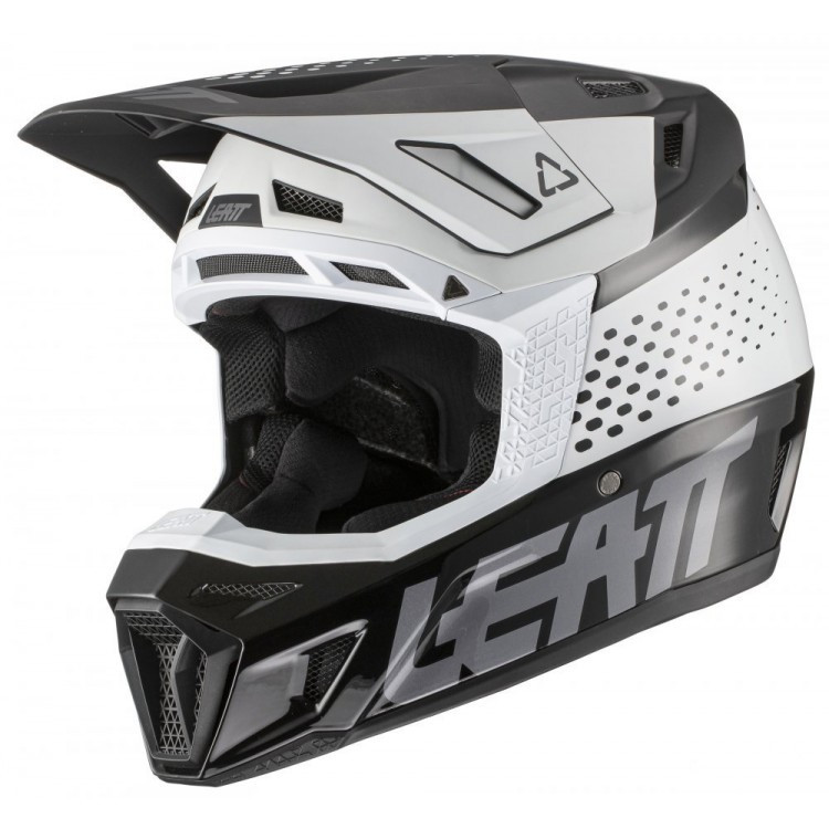 Мотошлем Leatt Helmet GPX 8.5 V21.1 + Goggle Black/White