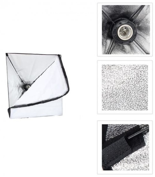 Софтбокс с патроном Visico EB-070 60х60 см. (34262)