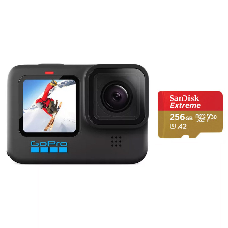 Экшн-камера GoPro Hero 10 Black UA (CHDHX-102-RT)