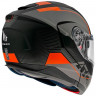 Мотошлем MT Helmets Atom FU401 SV Black/Grey/Orange