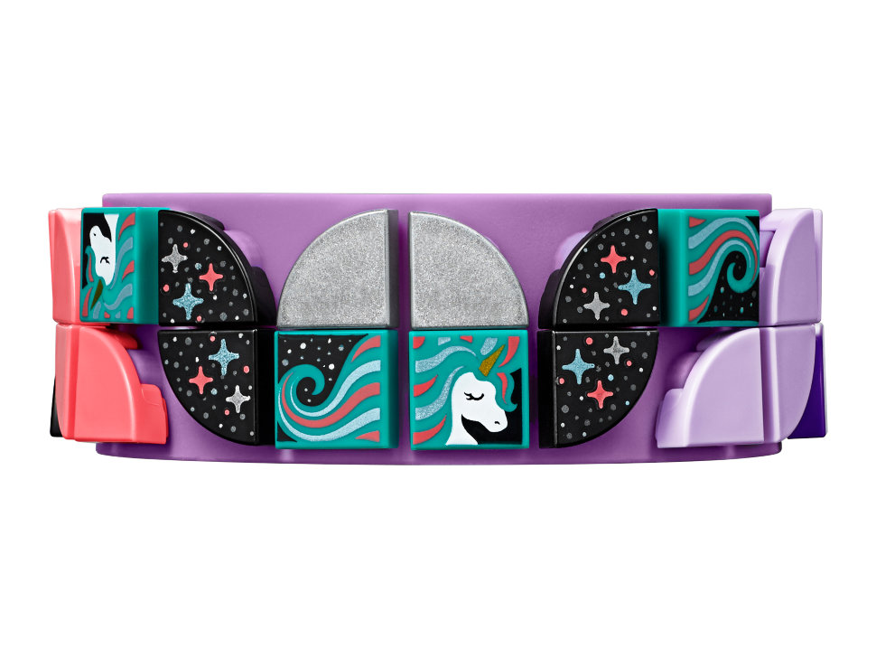 Конструктор Lego Dots: браслет «Сверкающий единорог» (41902)