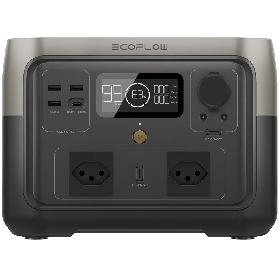 Зарядная станция EcoFlow RIVER 2 Max (CN версия) (512 Вт·ч / 500 Вт)