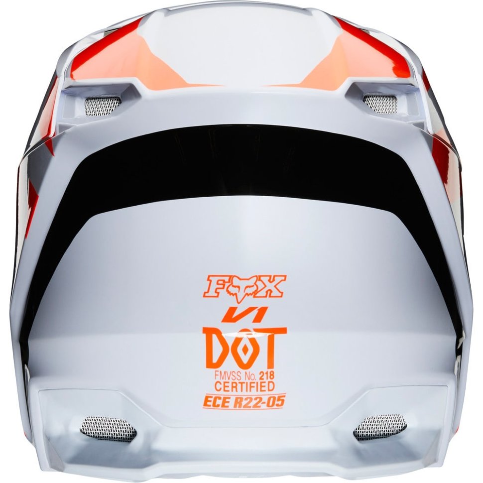 Мотошлем Fox V1 Prix Helmet Flo Orange
