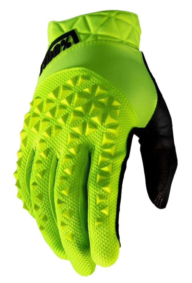 Мотоперчатки Ride 100% Geomatic Glove Fluo Yellow /Black