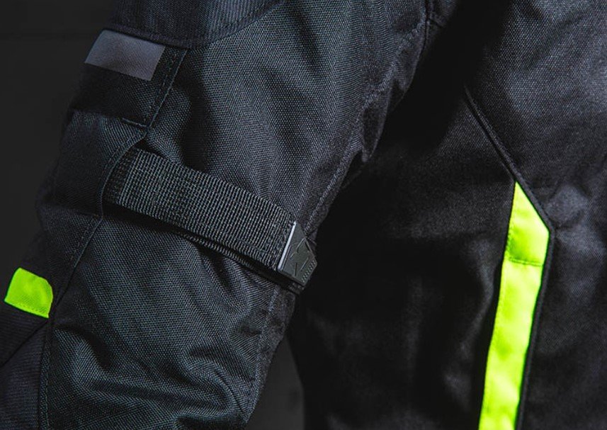 Мотокуртка мужская Oxford Toledo 2.0 MS Jkt Black/Fluo