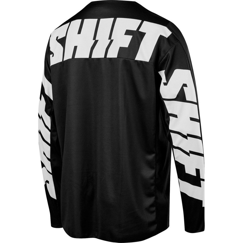 Детская мотоджерси Shift Youth Whit3 York Jersey Black