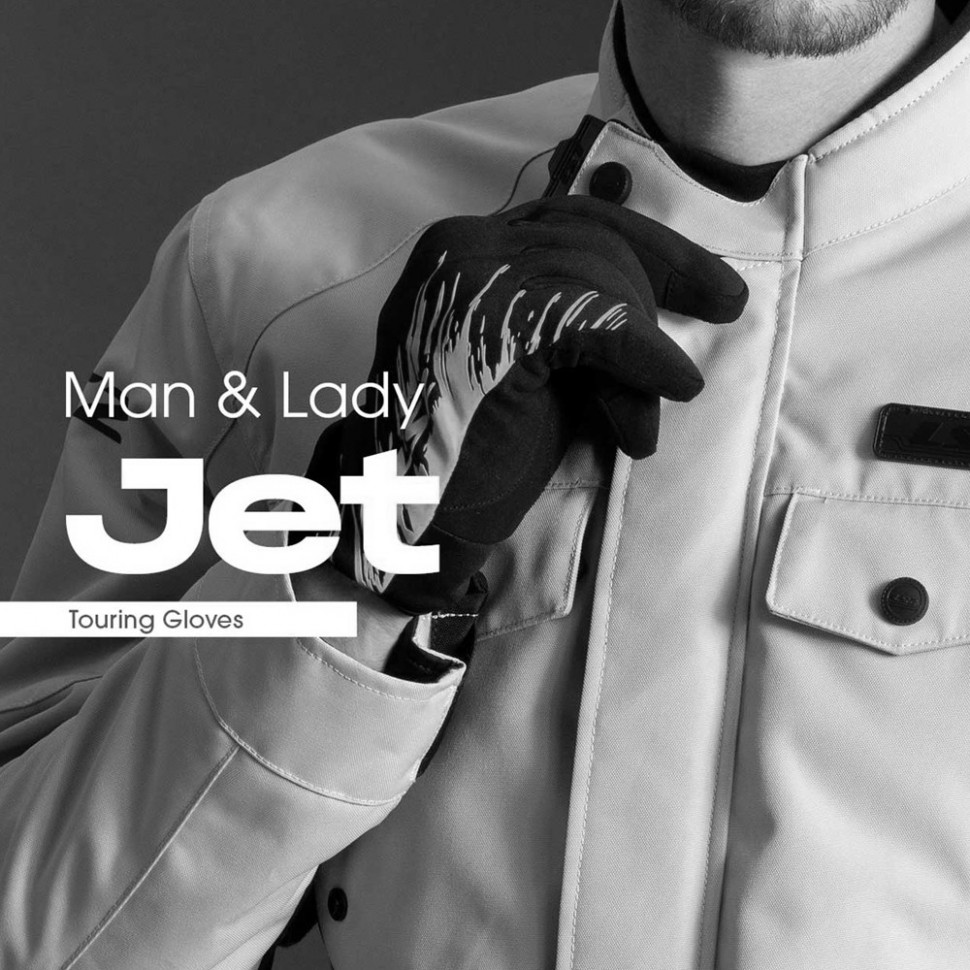 Мотоперчатки мужские LS2 Jet Man Gloves Black