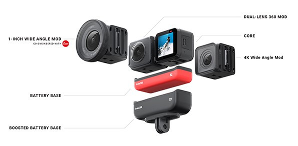 Модуль 4K для Insta360 ONE R