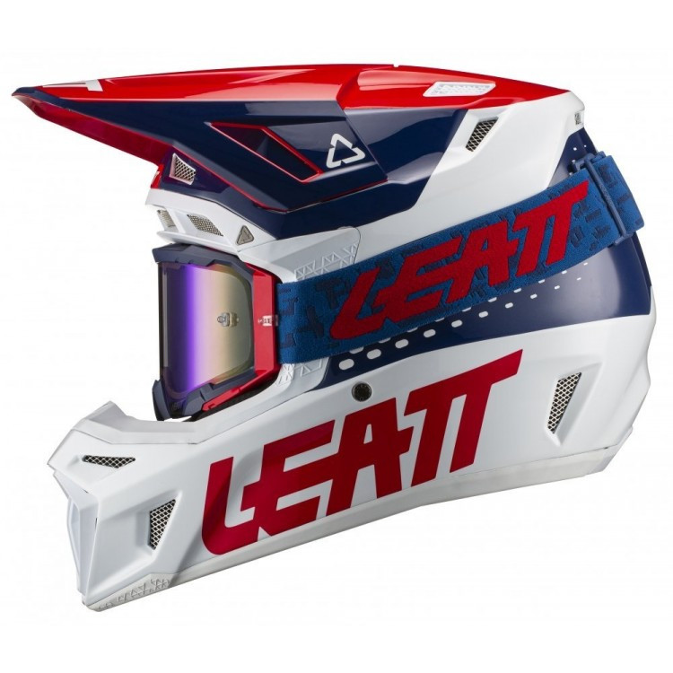 Мотошлем Leatt Helmet GPX 8.5 V21.1 + Goggle Blue
